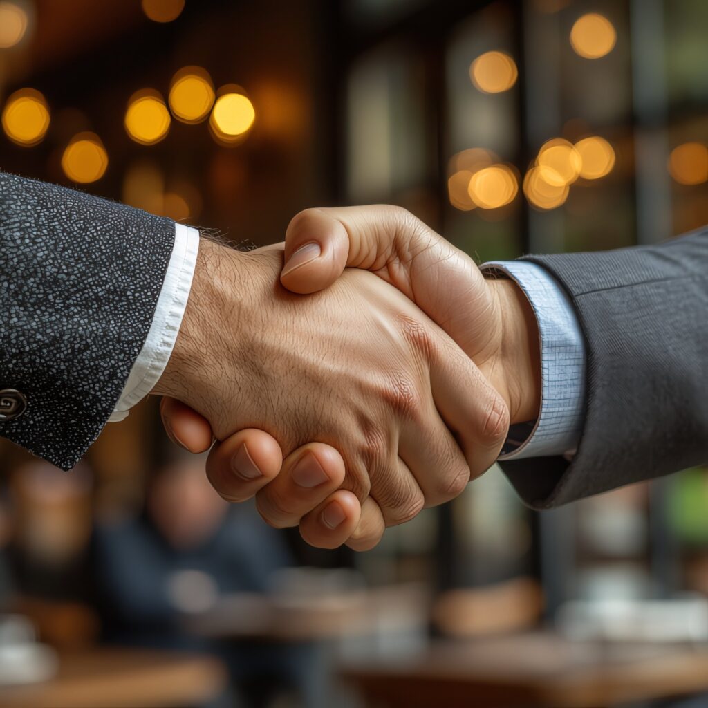 business handshake